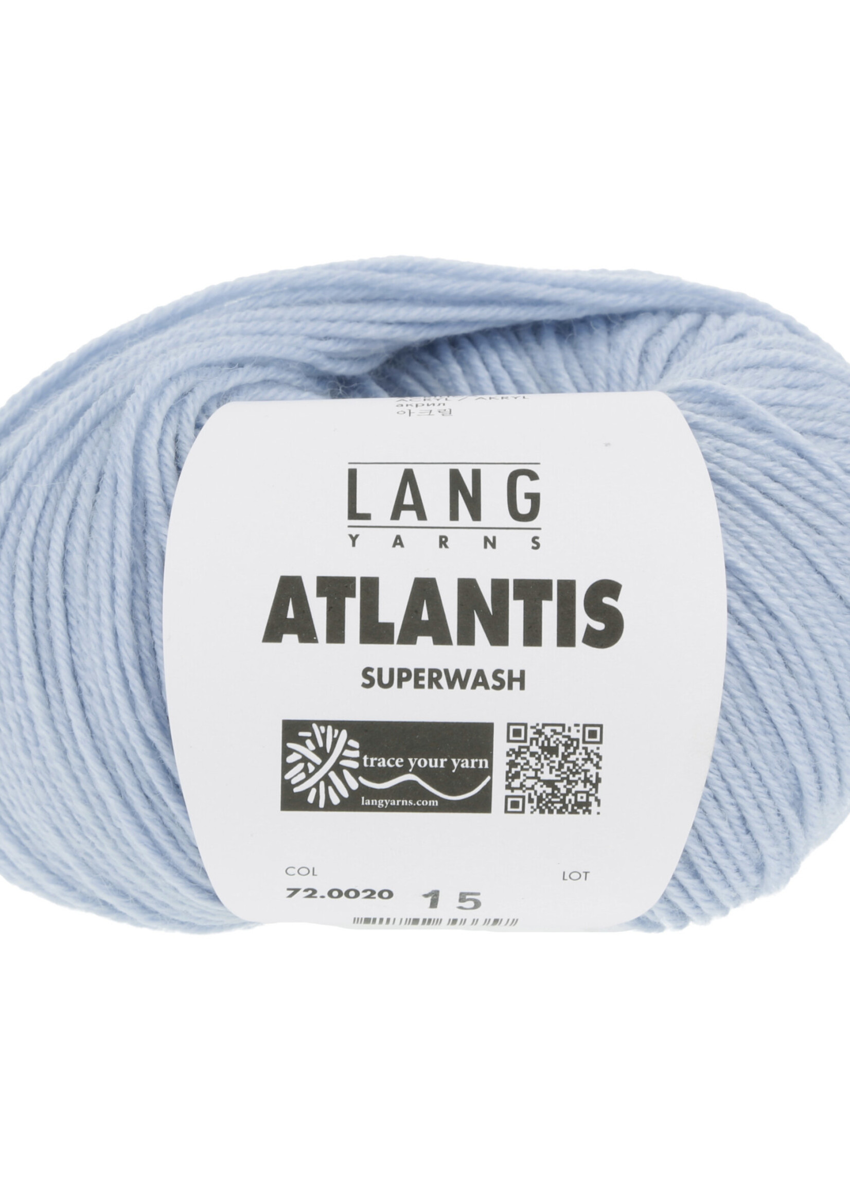 Lang Lang Yarns Atlantis | 0020 licht blauw