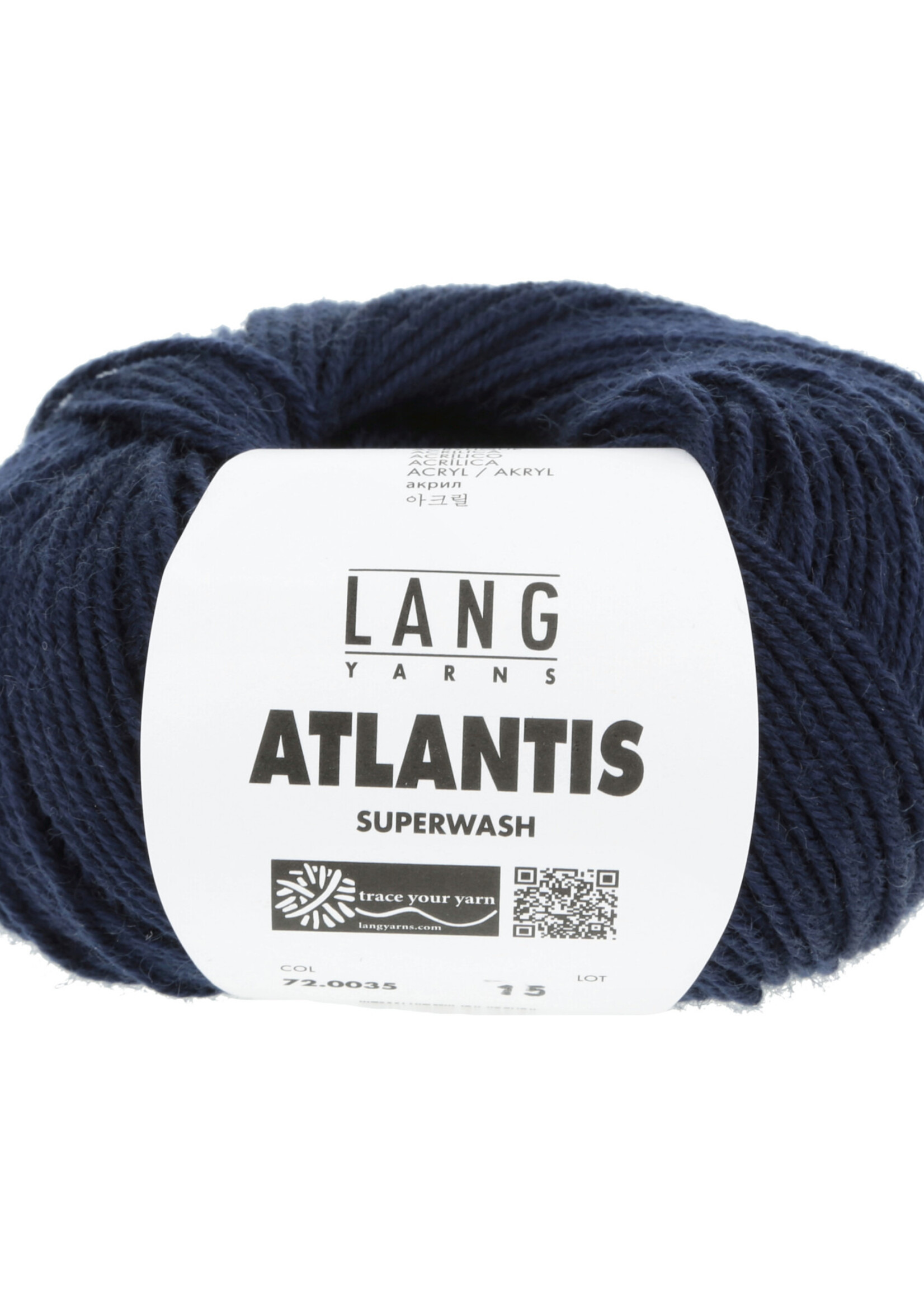 Lang Lang Yarns Atlantis | 0035 donker blauw