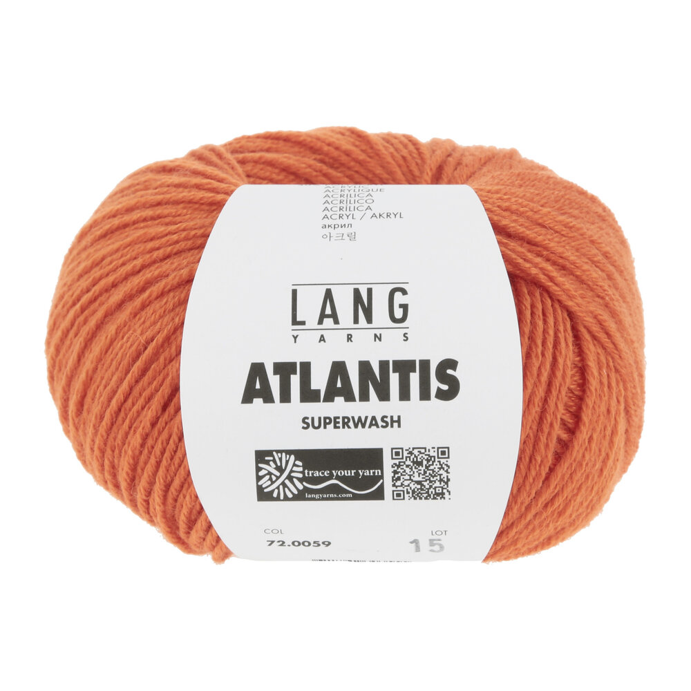 Lang Lang Yarns Atlantis | 0059 oranje Lang Lang Yarns Atlantis | 0059 oranje