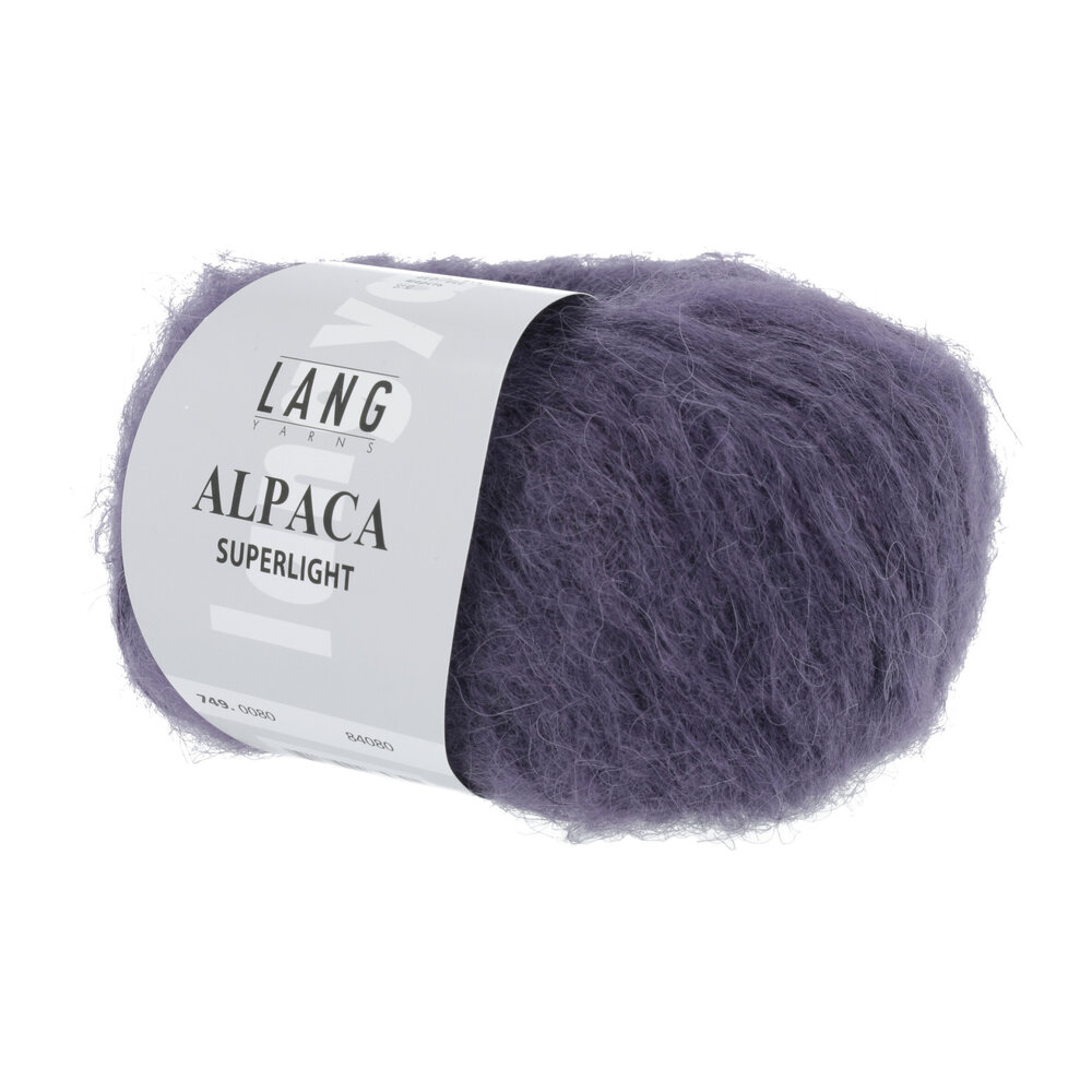 Lang Lang Yarns Alpaca Superlight | 0080 paars Lang Lang Yarns Alpaca Superlight | 0080 paars