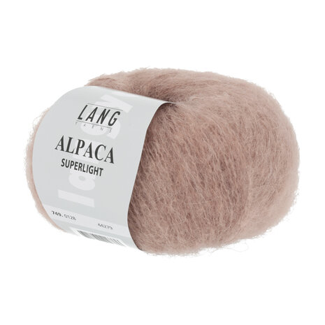 Lang Lang Yarns Alpaca Superlight | 0128 oud roze Lang Lang Yarns Alpaca Superlight | 0128 oud roze