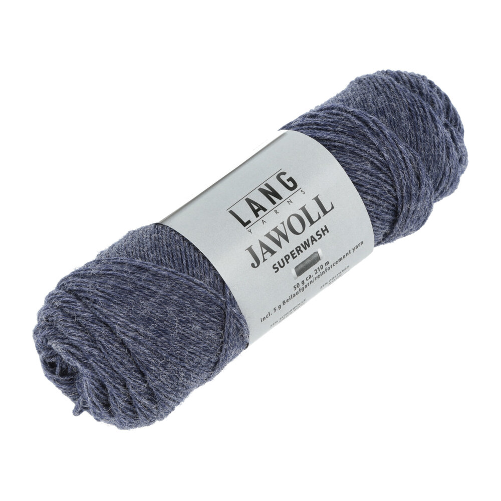 Lang Lang Yarns Jawoll | 0069 blauw gemeleerd Lang Lang Yarns Jawoll | 0069 blauw gemeleerd