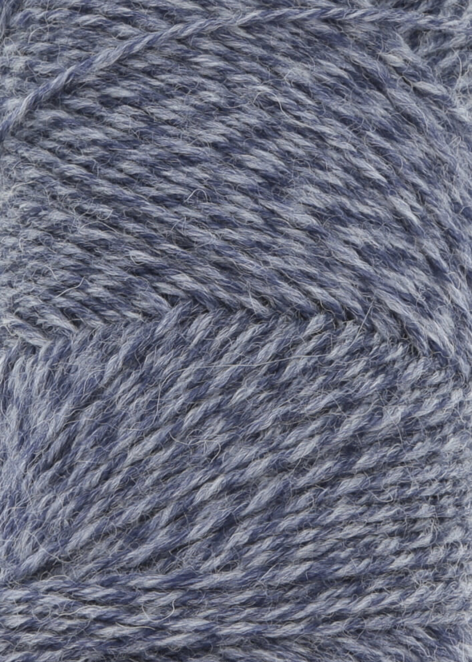 Lang Lang Yarns Jawoll | 0258 blauw jeans mouline