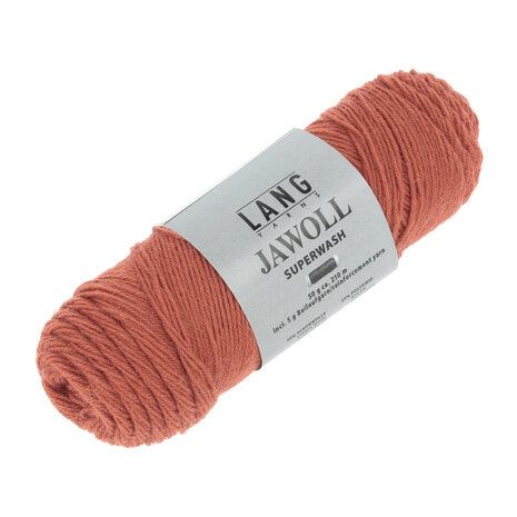 Lang Lang Yarns Jawoll | 0275 bruin oranje