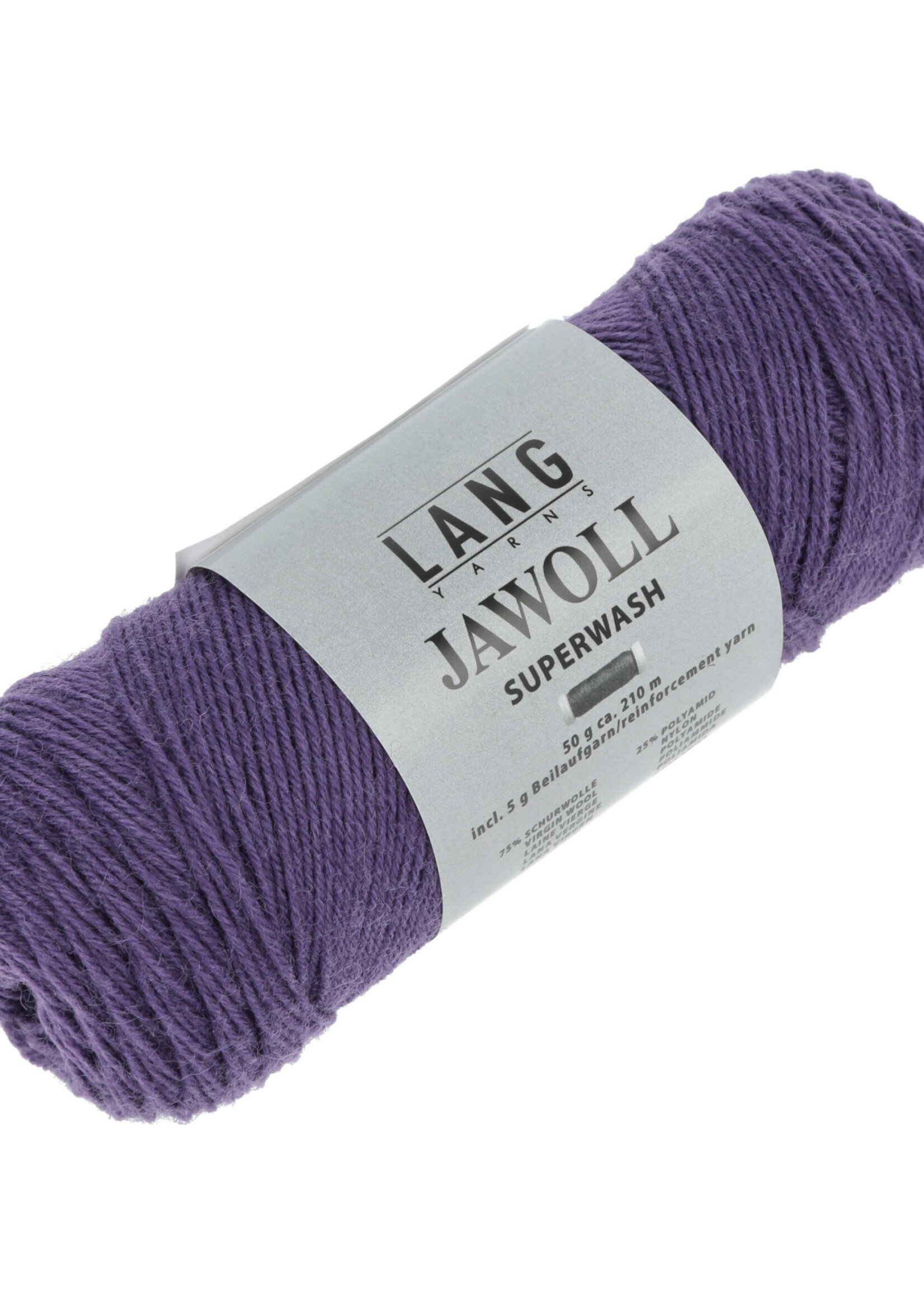 Lang Lang Yarns Jawoll | 0190 donker lila