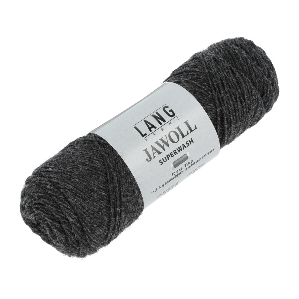 Lang Lang Yarns Jawoll | 0070 antraciet melange Lang Lang Yarns Jawoll | 0070 antraciet melange