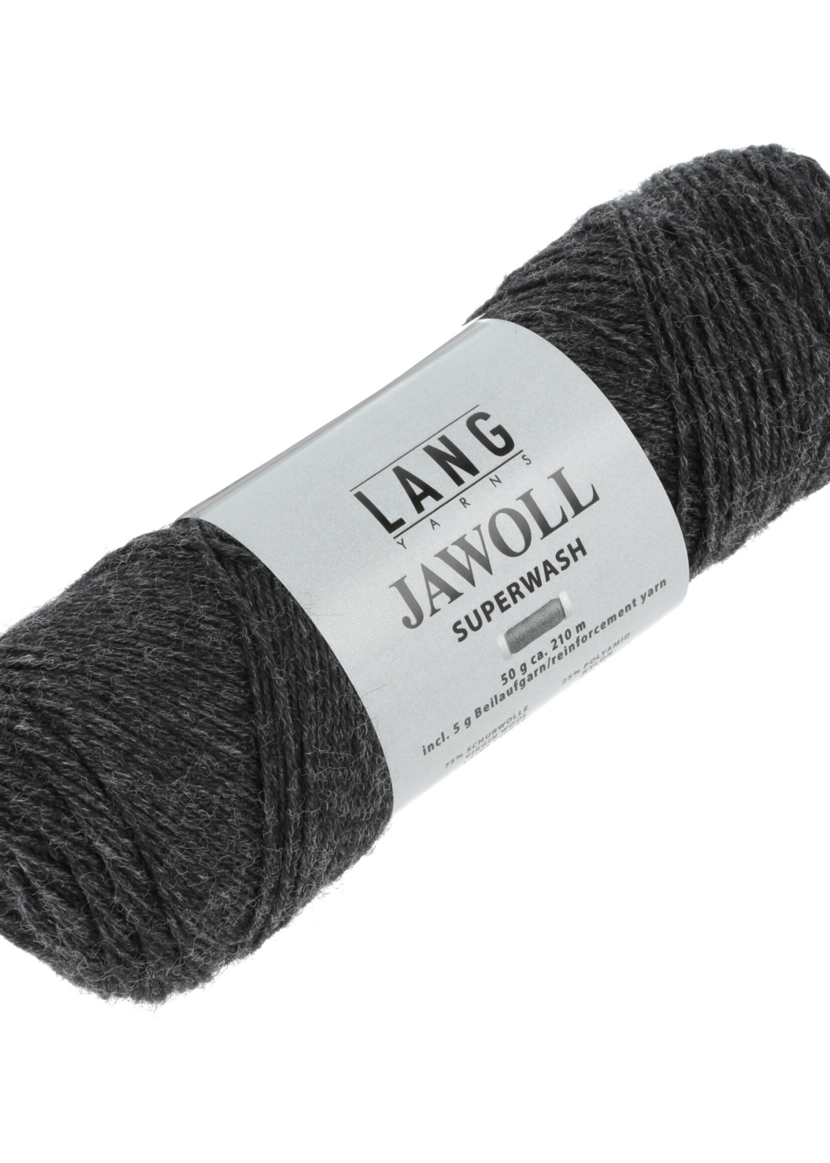 Lang Lang Yarns Jawoll | 0070 antraciet melange