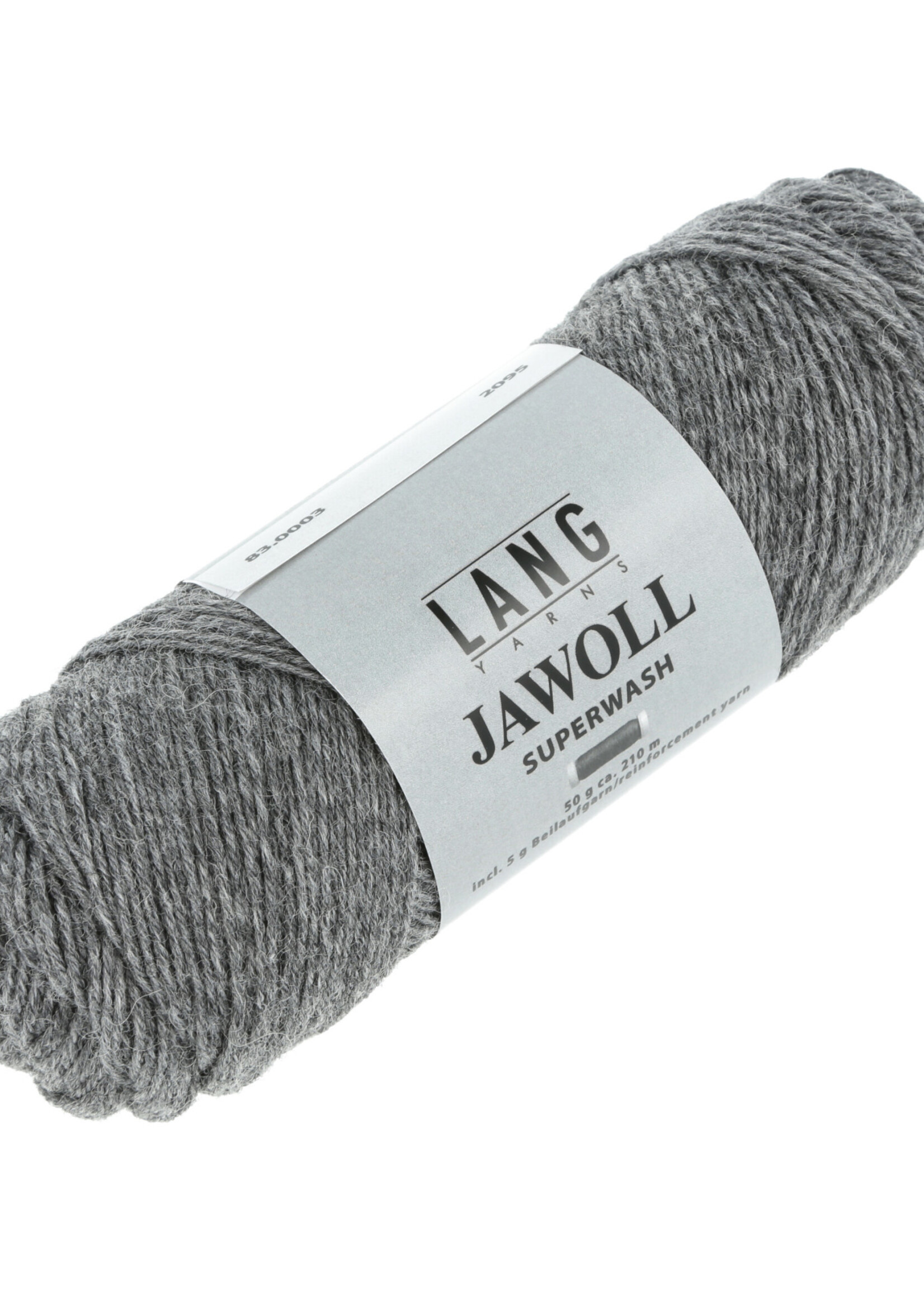 Lang Lang Yarns Jawoll | 0003 donkergrijs melange