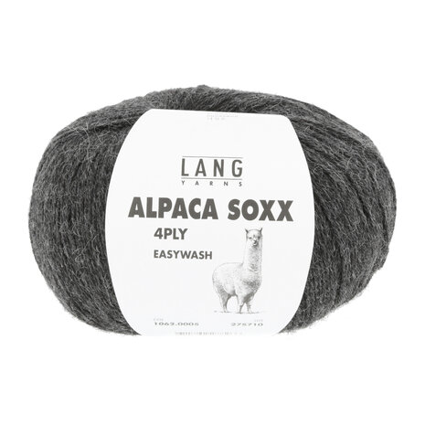 Lang Lang Yarns Alpaca Soxx 4-ply | 0005 grijs melange