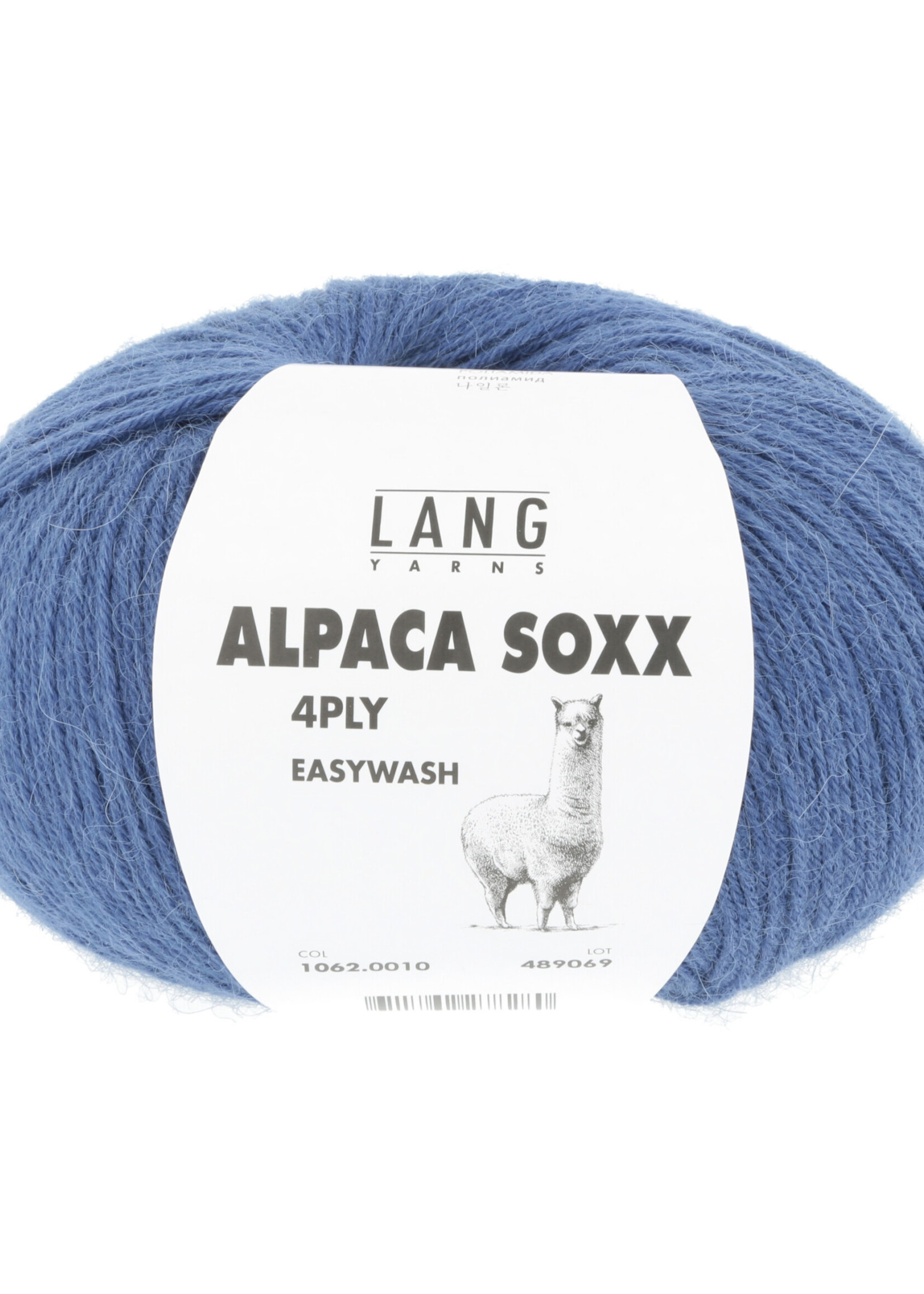 Lang Lang Yarns Alpaca Soxx 4-ply | 0010 blauw