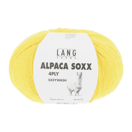 Lang Lang Yarns Alpaca Soxx 4-ply | 0013 geel Lang Lang Yarns Alpaca Soxx 4-ply | 0013 geel