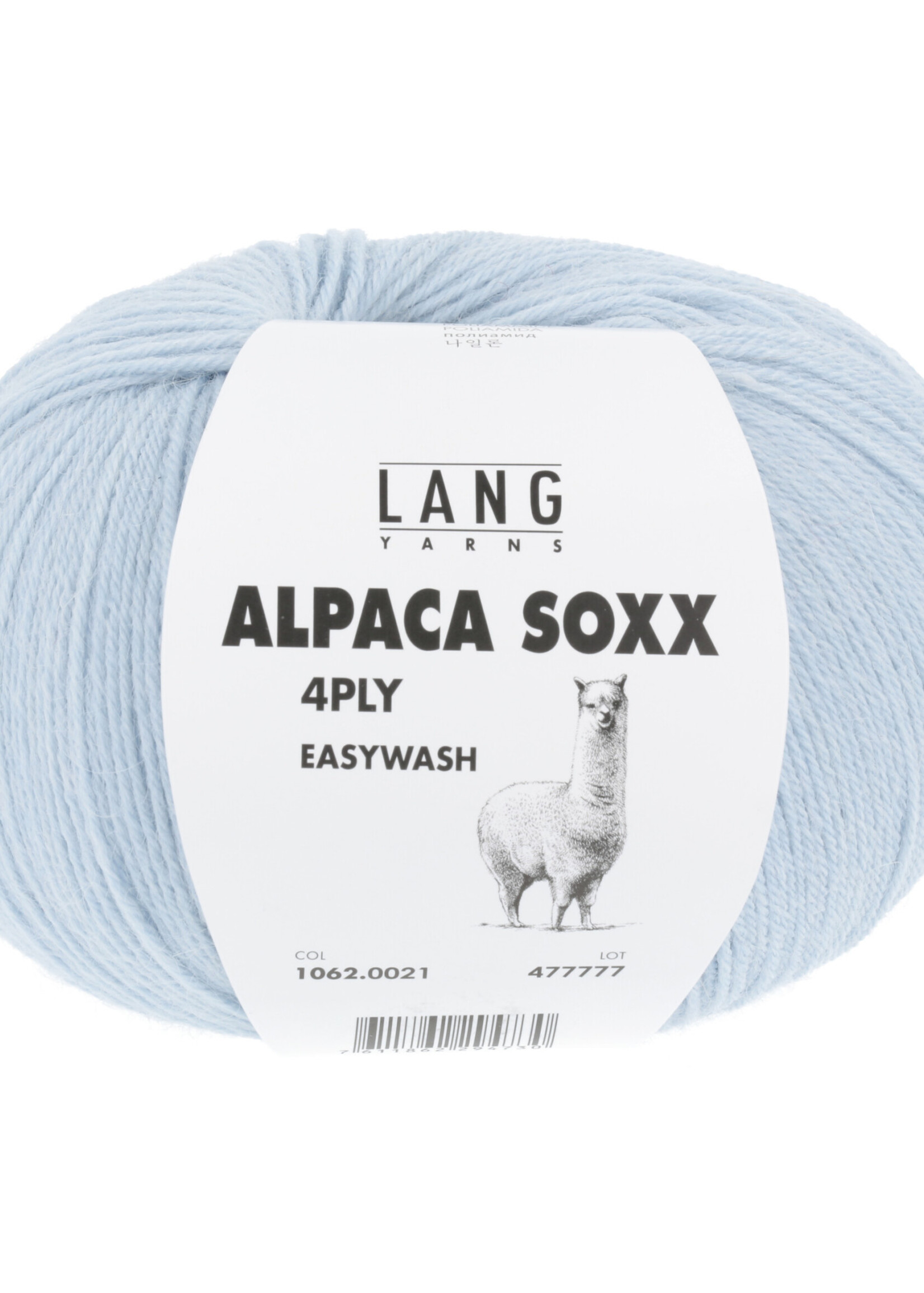 Lang Lang Yarns Alpaca Soxx 4-ply | 0021 blauw