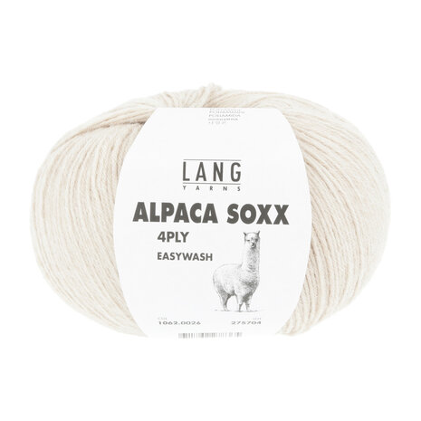 Lang Lang Yarns Alpaca Soxx 4-ply | 0026 zand melange