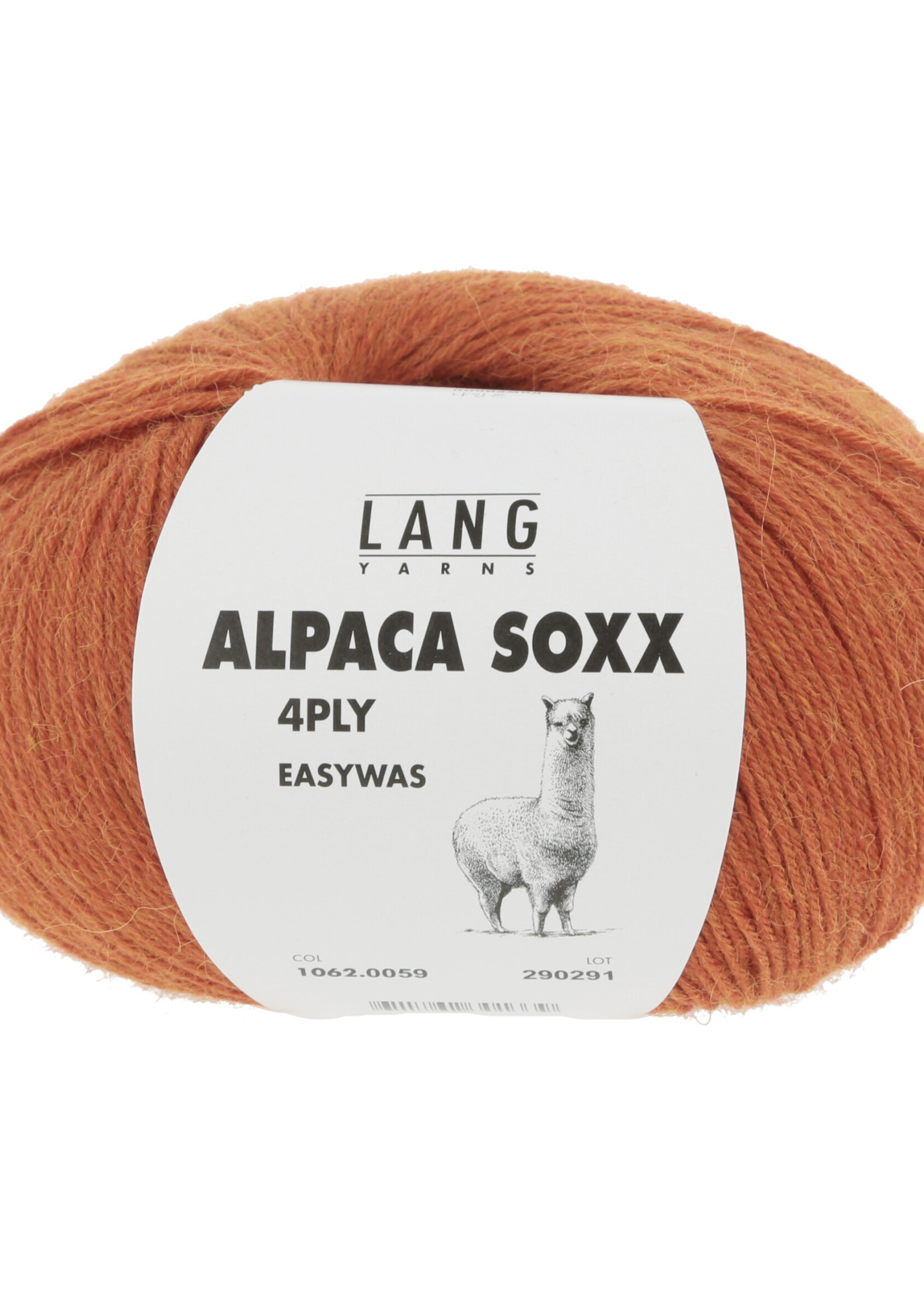 Lang Lang Yarns Alpaca Soxx 4-ply | 0059 oranje melange