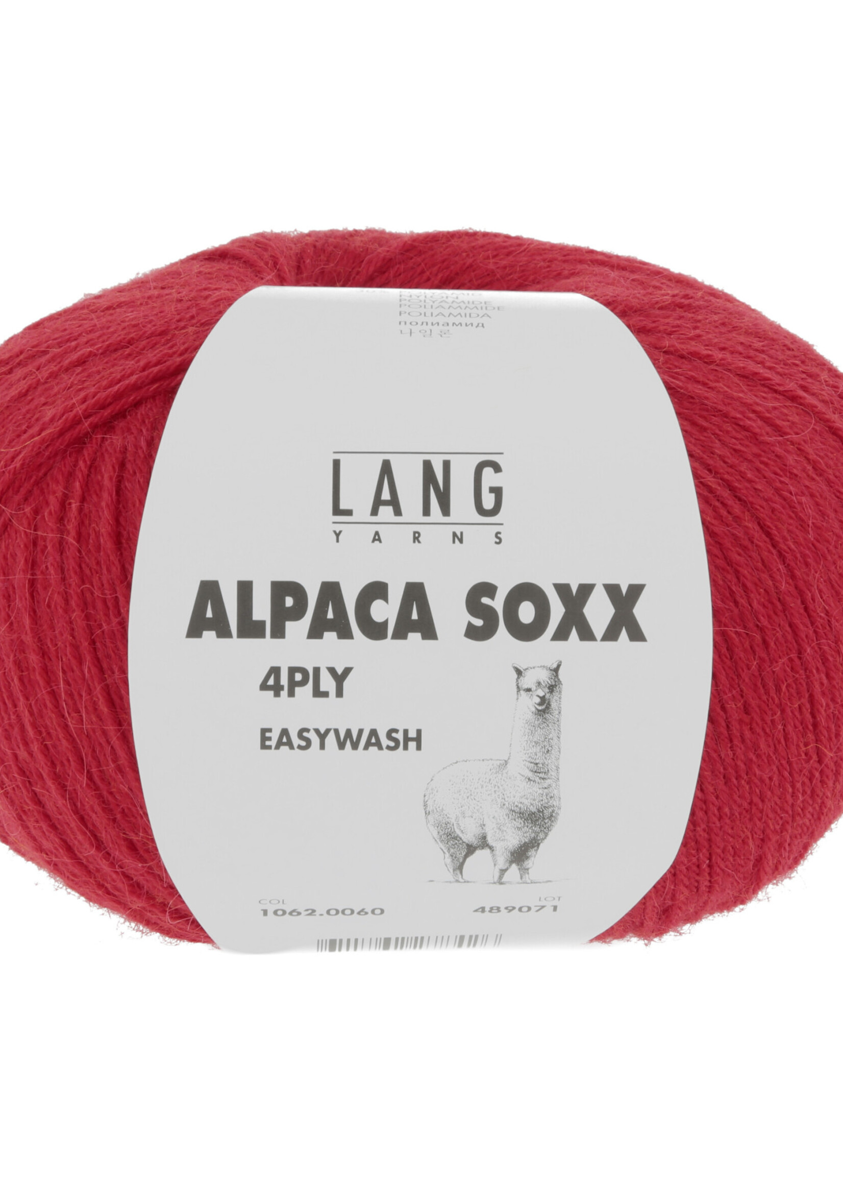 Lang Lang Yarns Alpaca Soxx 4-ply | 0060 rood