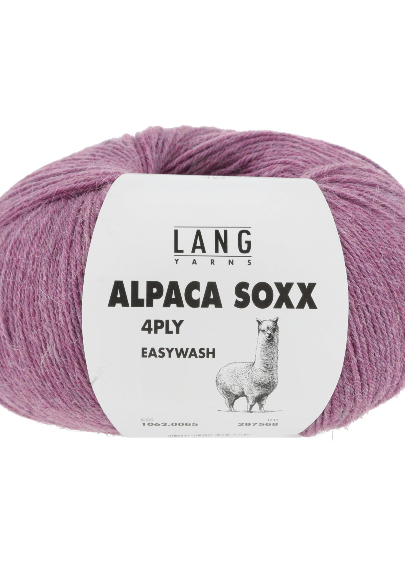 Lang Lang Yarns Alpaca Soxx 4-ply | 0065 roze melange