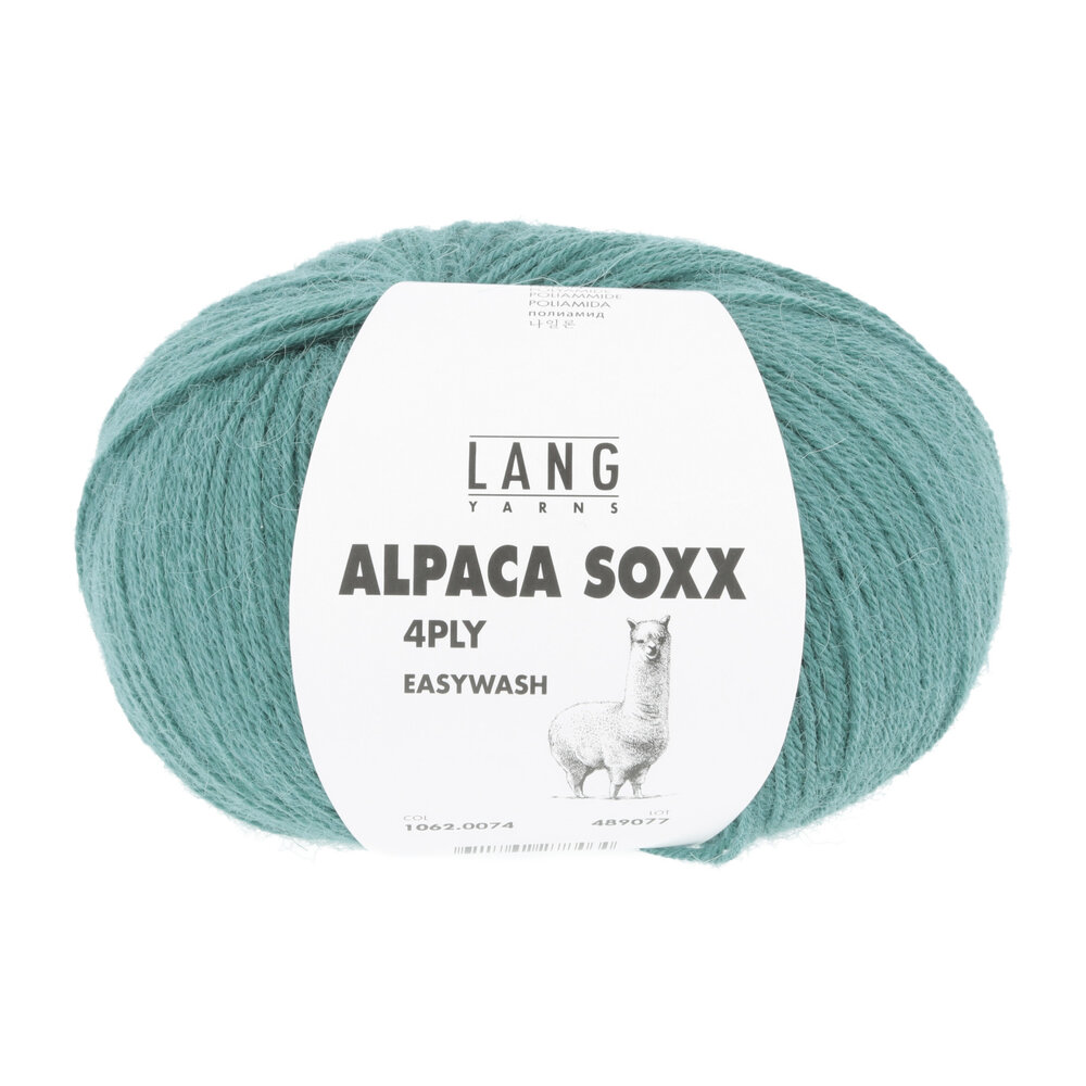 Lang Lang Yarns Alpaca Soxx 4-ply | 0074 atlantisch Lang Lang Yarns Alpaca Soxx 4-ply | 0074 atlantisch