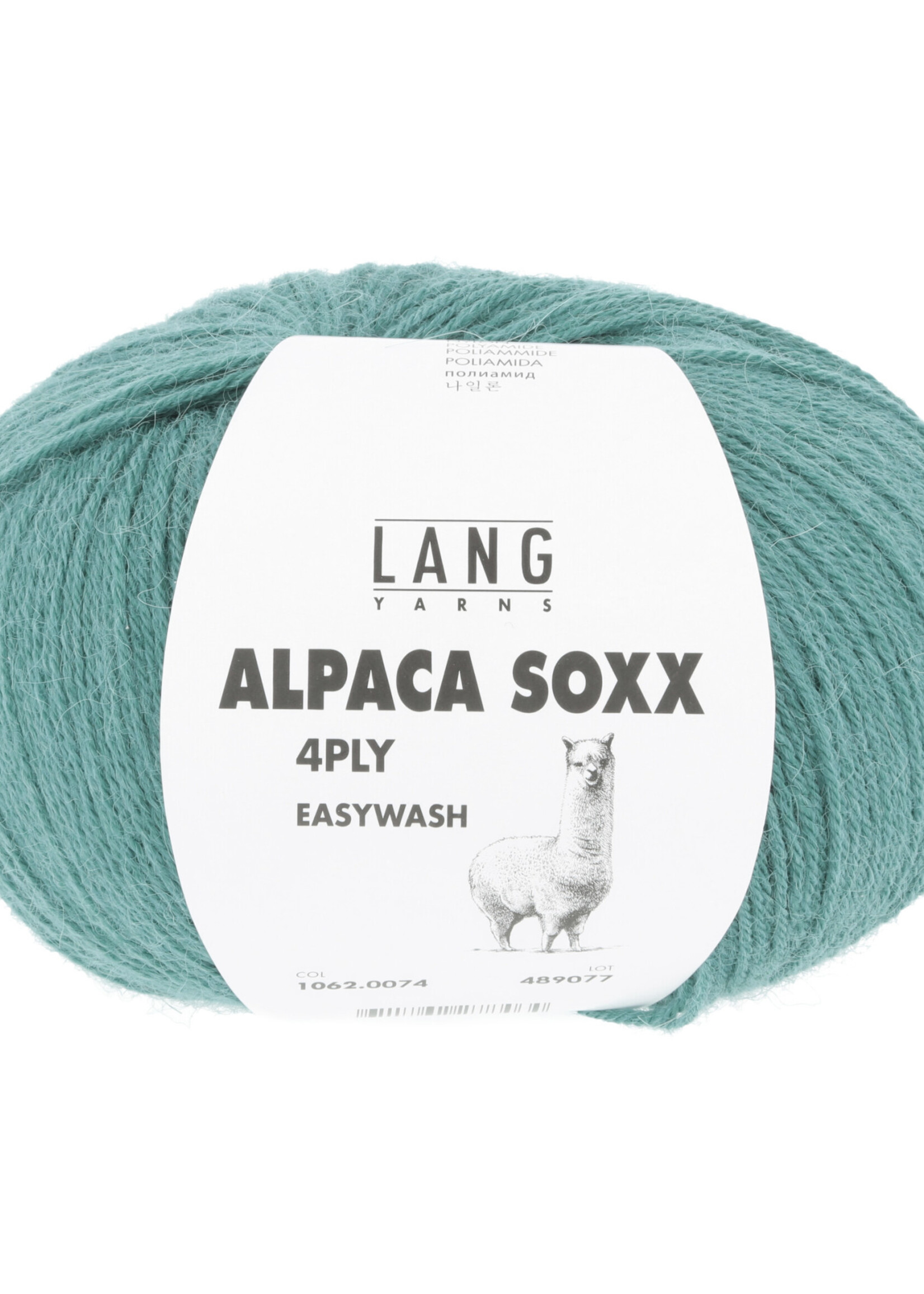 Lang Lang Yarns Alpaca Soxx 4-ply | 0074 atlantisch