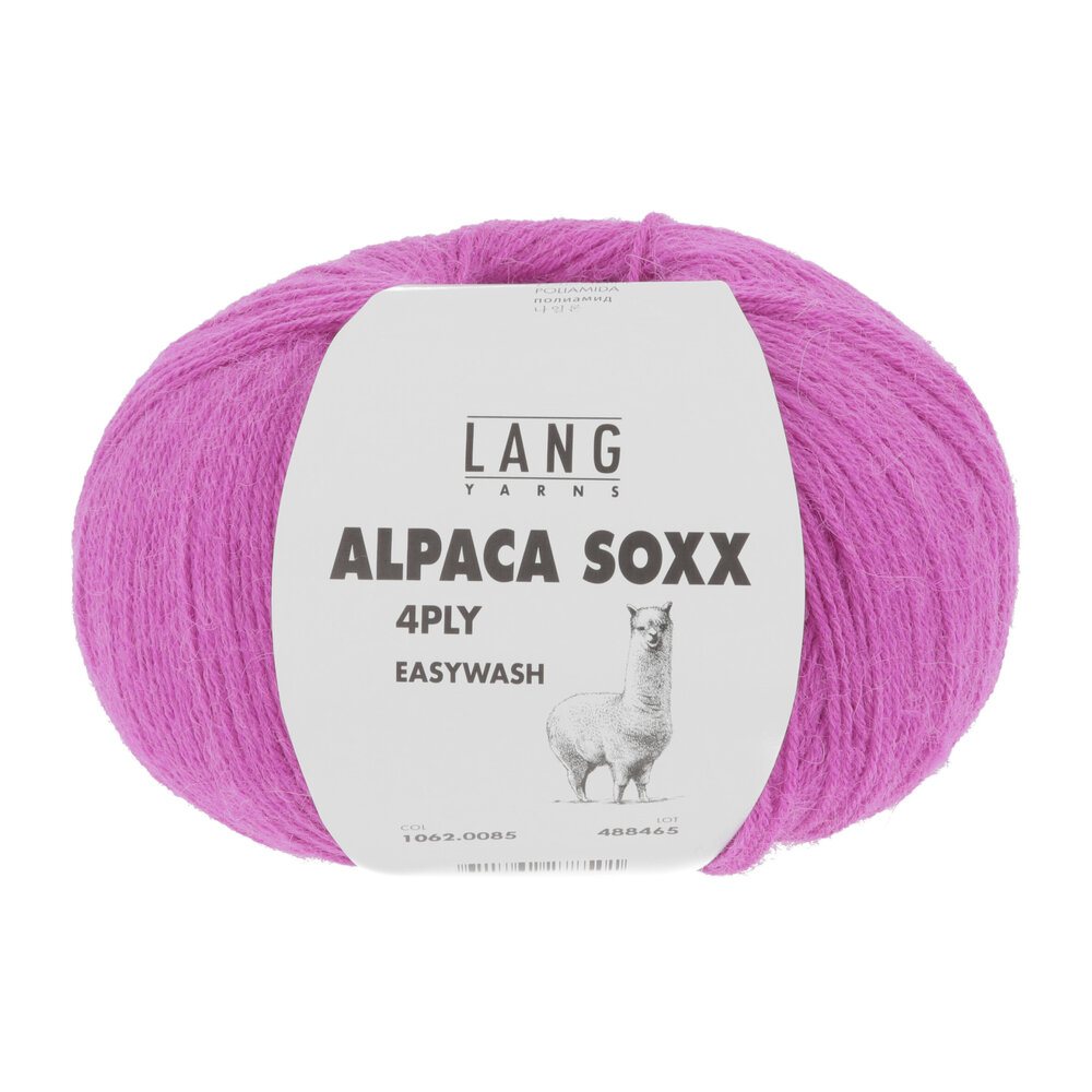 Lang Lang Yarns Alpaca Soxx 4-ply | 0085 roze