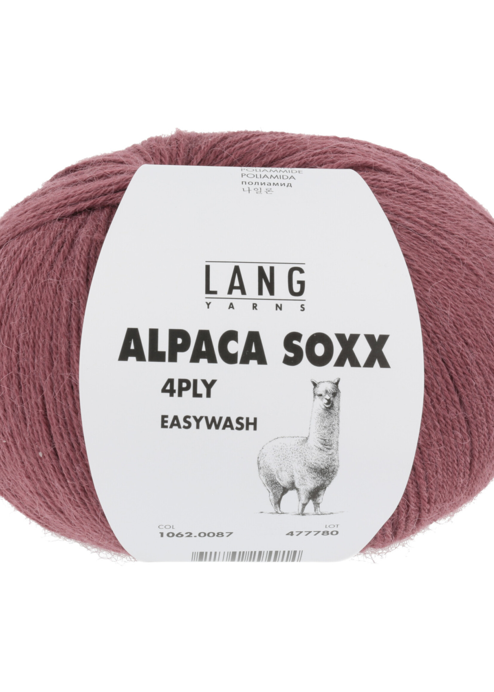 Lang Lang Yarns Alpaca Soxx 4-ply | 0087 rozen