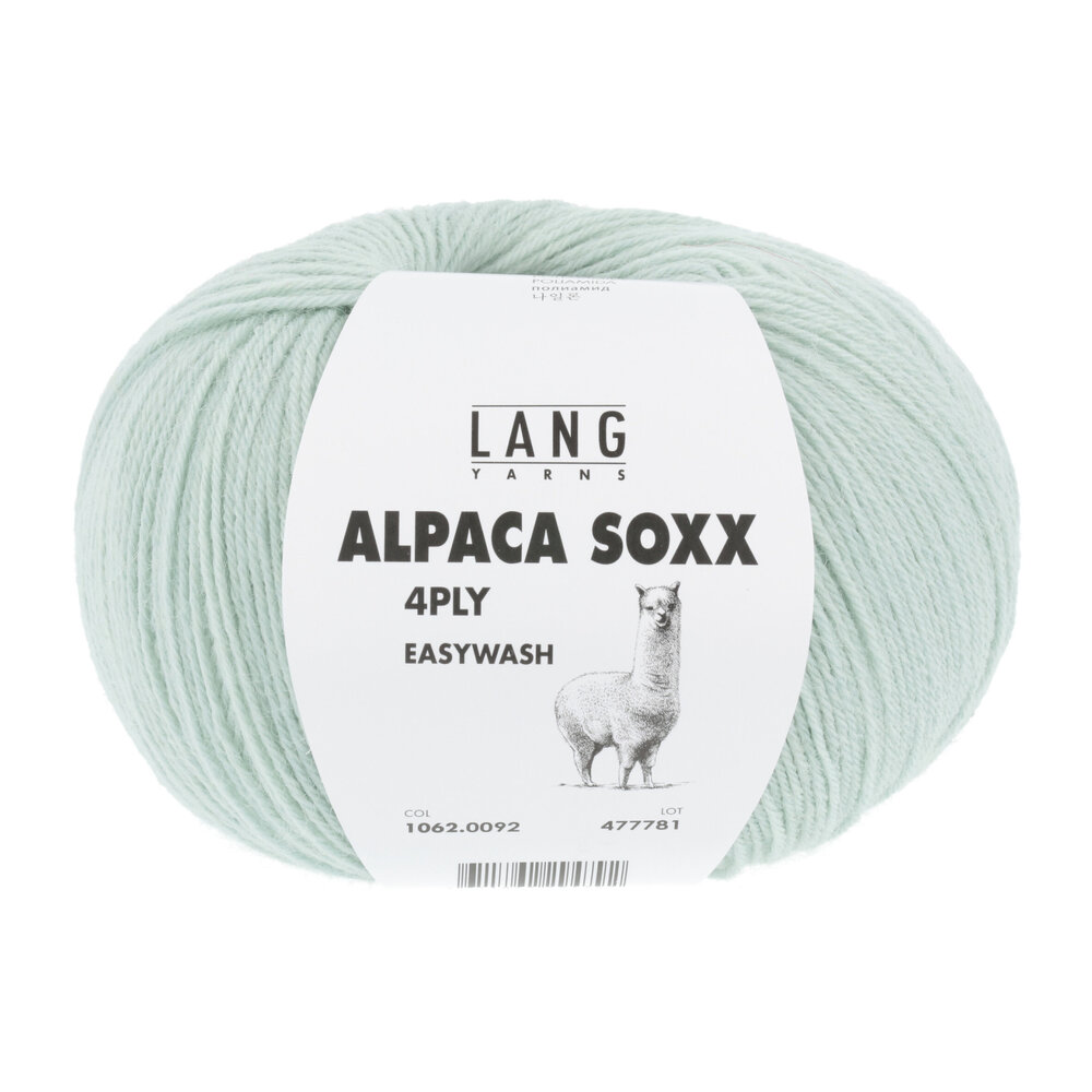 Lang Lang Yarns Alpaca Soxx 4-ply | 0092 groen Lang Lang Yarns Alpaca Soxx 4-ply | 0092 groen