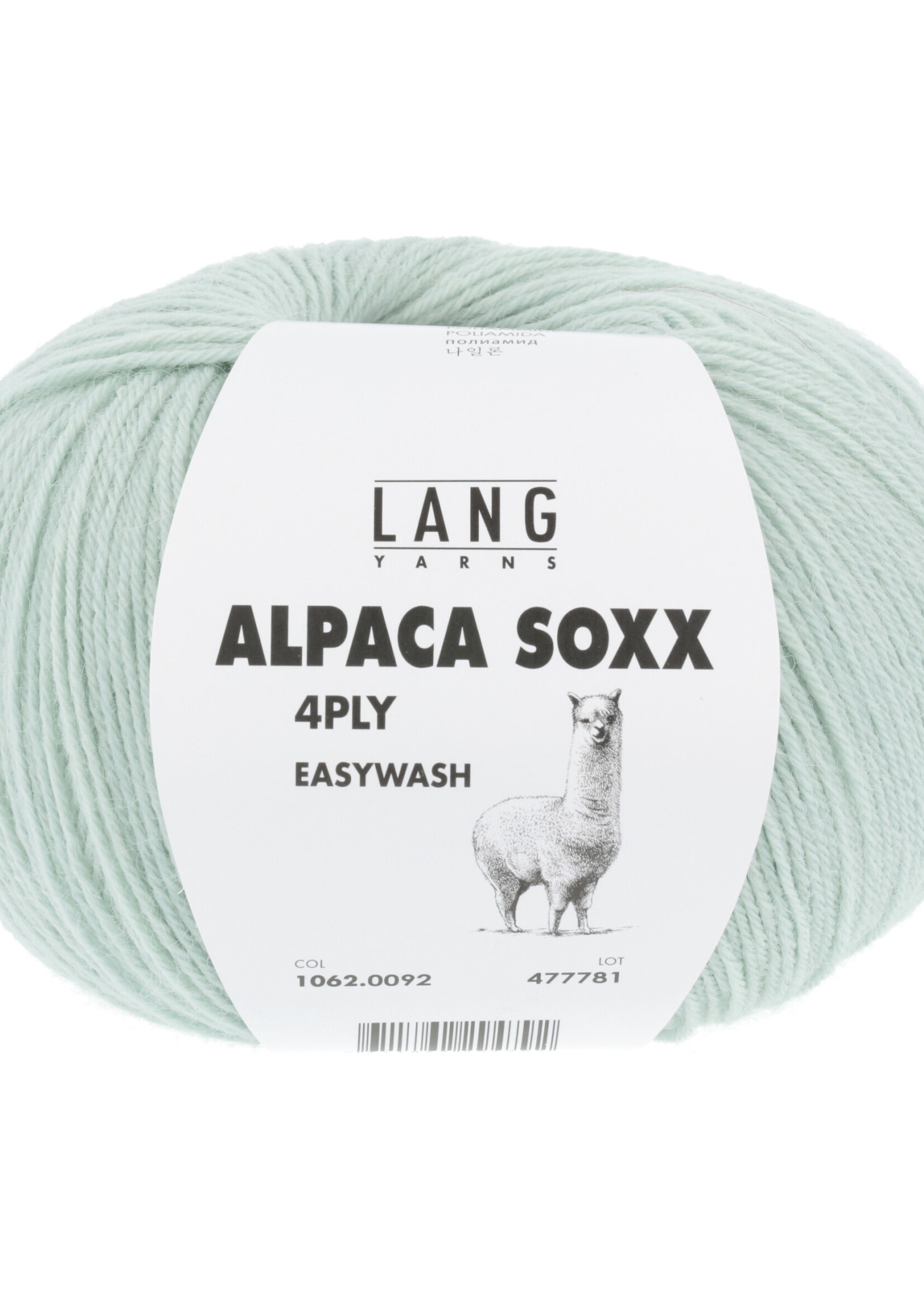Lang Lang Yarns Alpaca Soxx 4-ply | 0092 groen