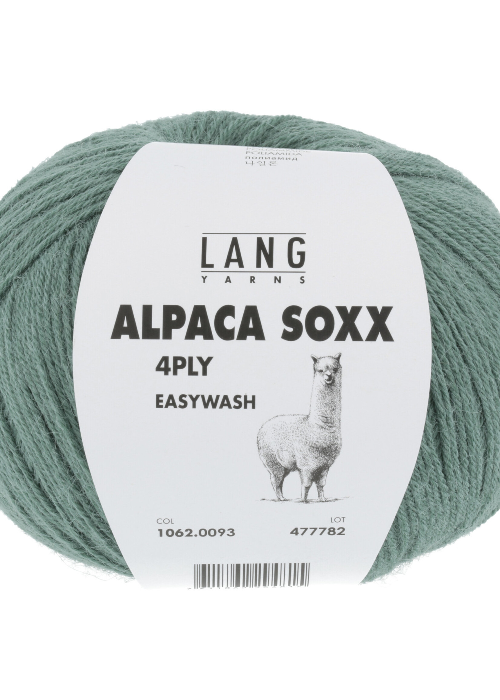 Lang Lang Yarns Alpaca Soxx 4-ply | 0093 groen