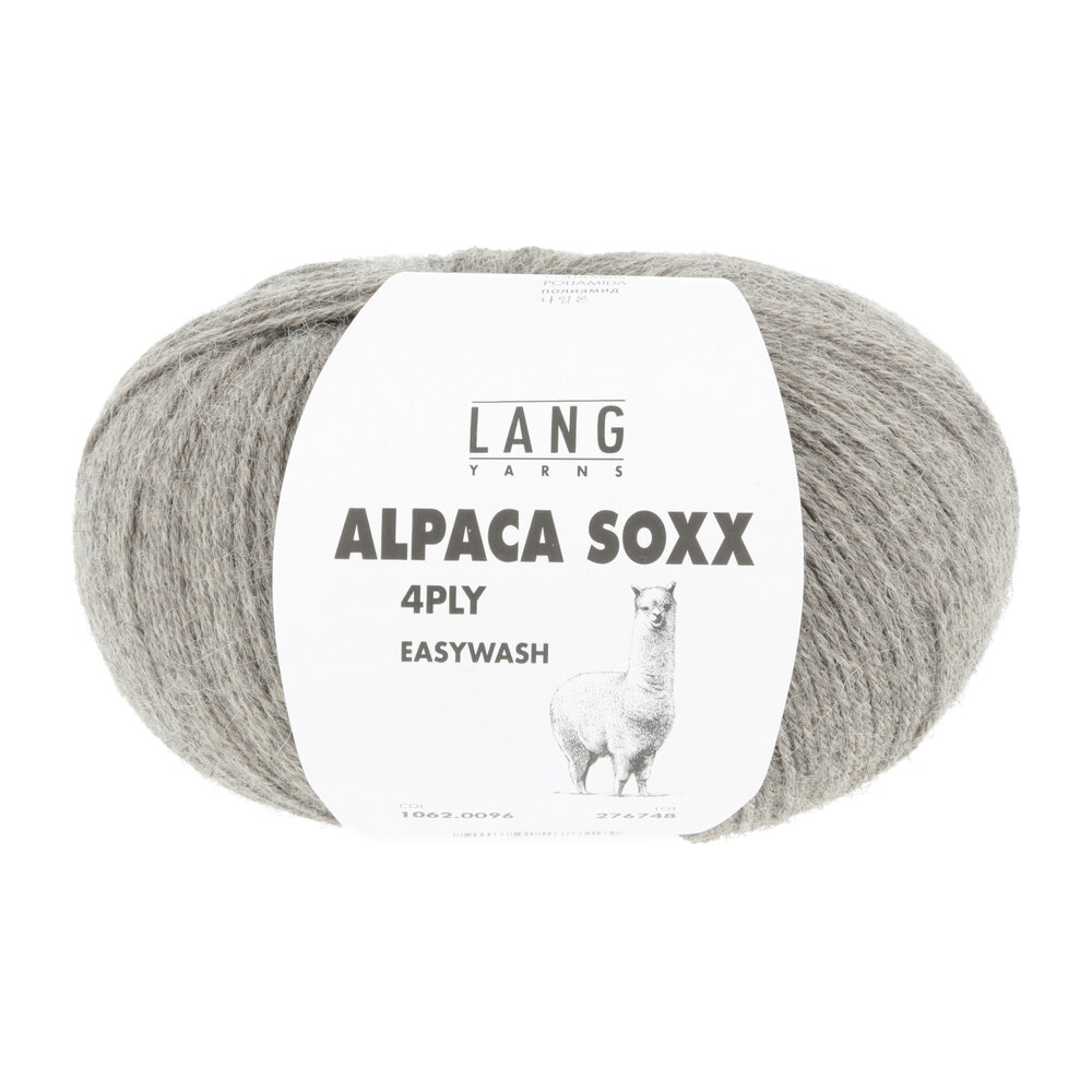 Lang Lang Yarns Alpaca Soxx 4-ply | 0096 bruin melange Lang Lang Yarns Alpaca Soxx 4-ply | 0096 bruin melange