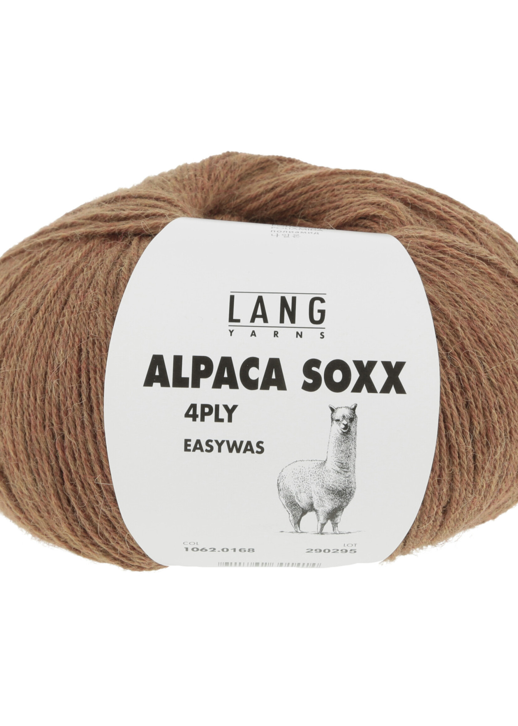 Lang Lang Yarns Alpaca Soxx 4-ply | 0168 bruin melange