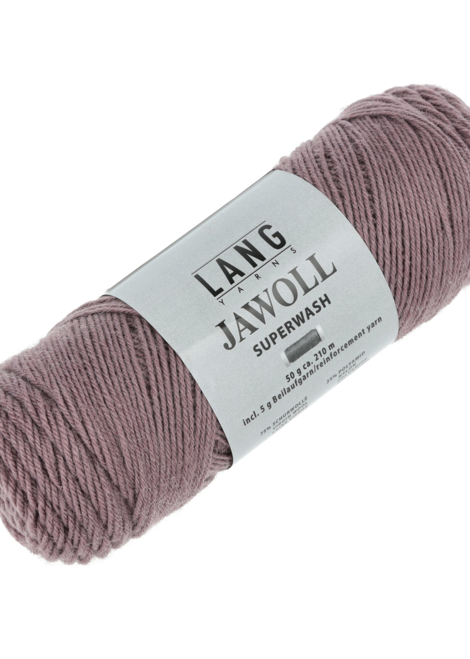 Lang Lang Yarns Jawoll | 0348 donker oudroze