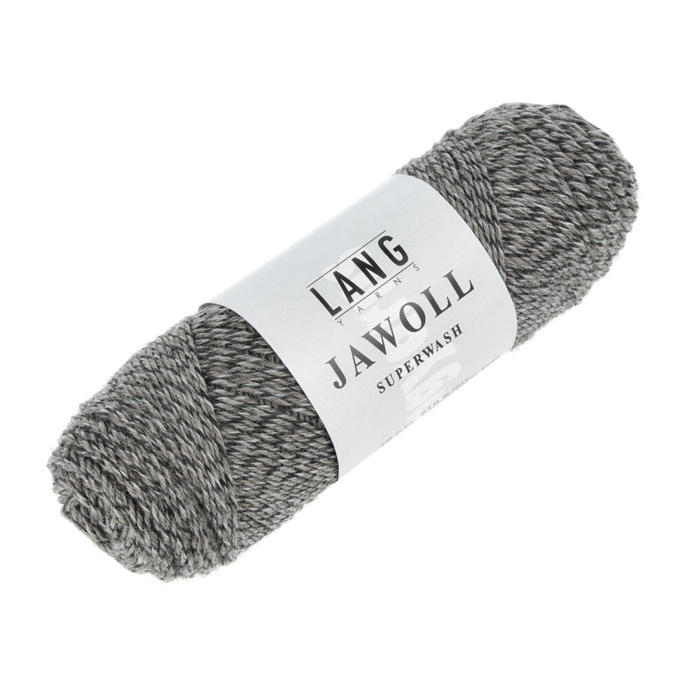 Lang Lang Yarns Jawoll | 0124 grijs bruin mouline