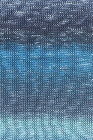 Lang Lang Yarns Quattro Degradé | 0011 blauw/mint