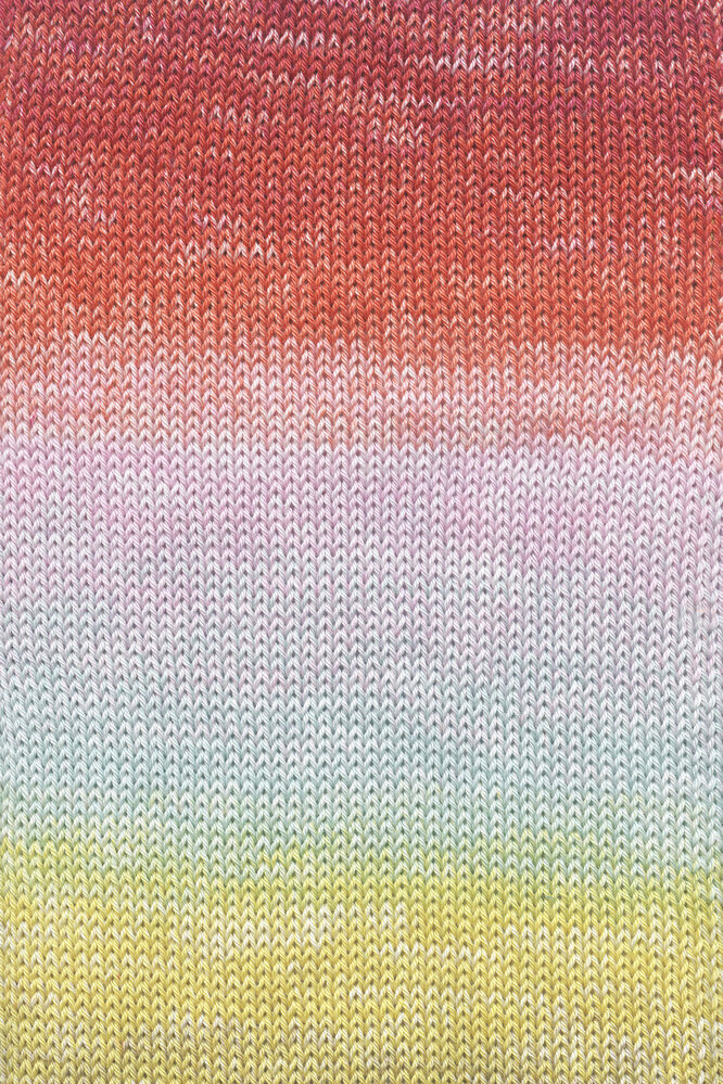 Lang Lang Yarns Quattro Degradé | 0012 rood/roze/geel Lang Lang Yarns Quattro Degradé | 0012 rood/roze/geel