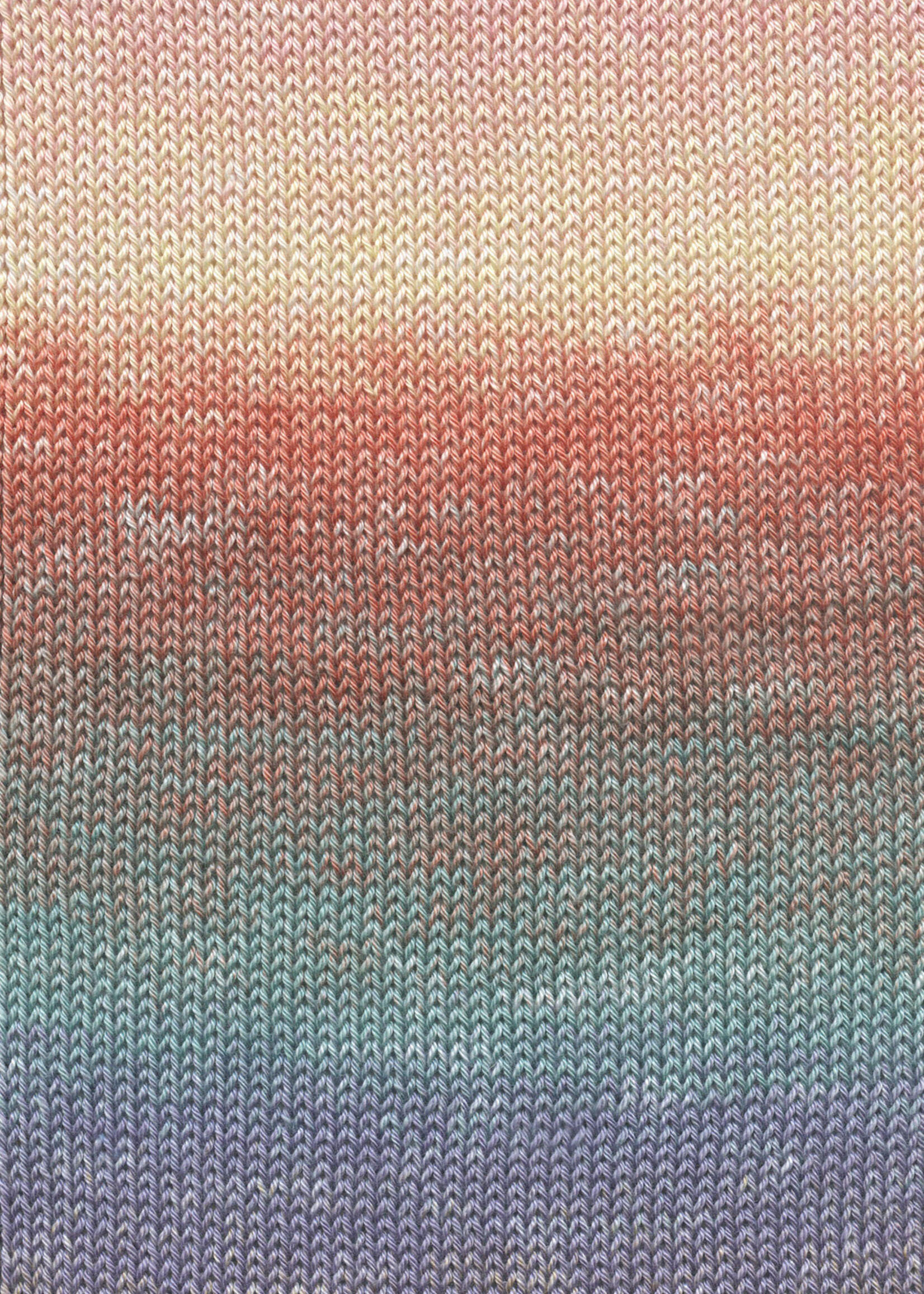 Lang Lang Yarns Quattro Degradé | 0013 paars/zalm/groen