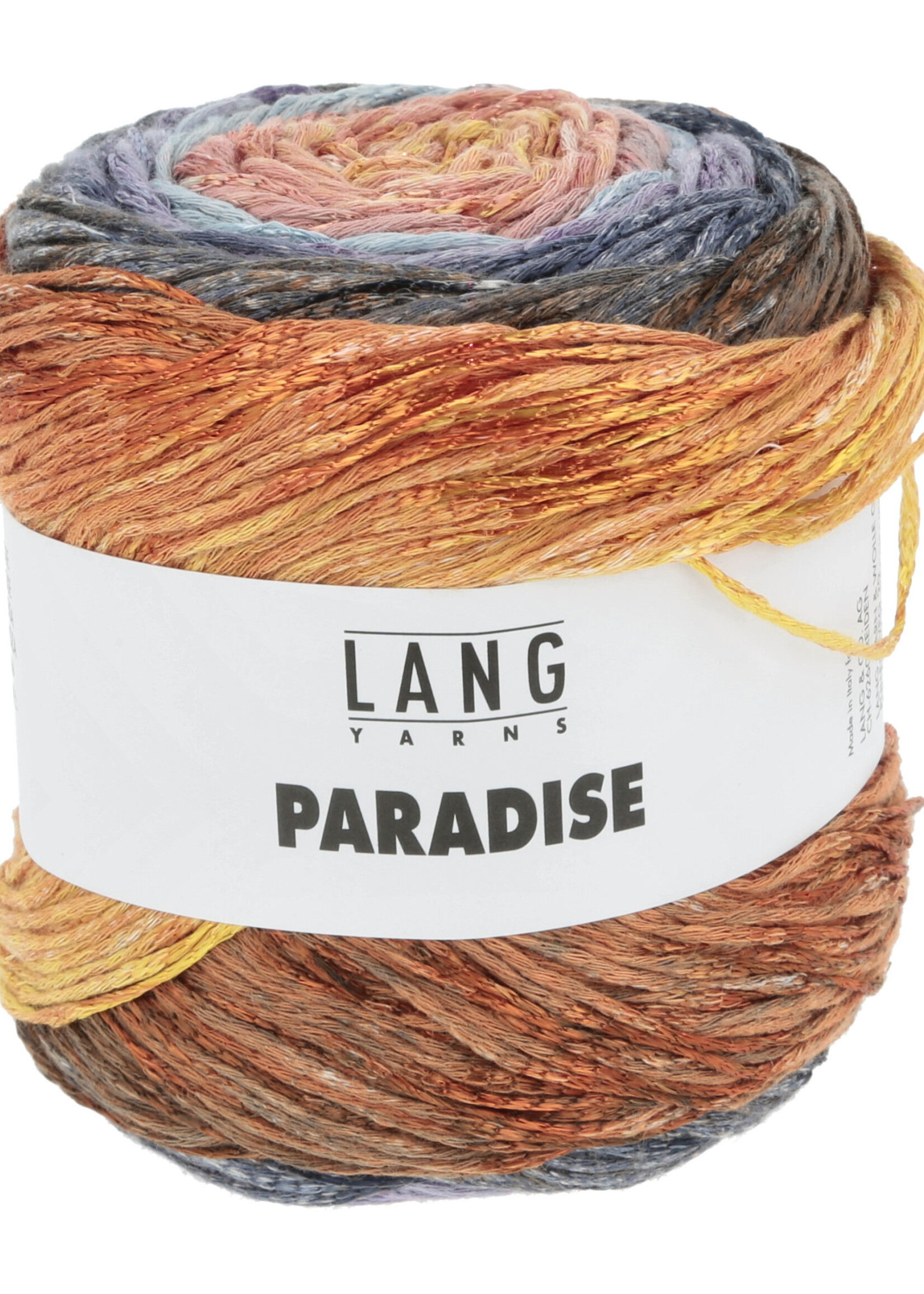 Lang Lang Yarns Paradise | 0059 oranje, geel, lila