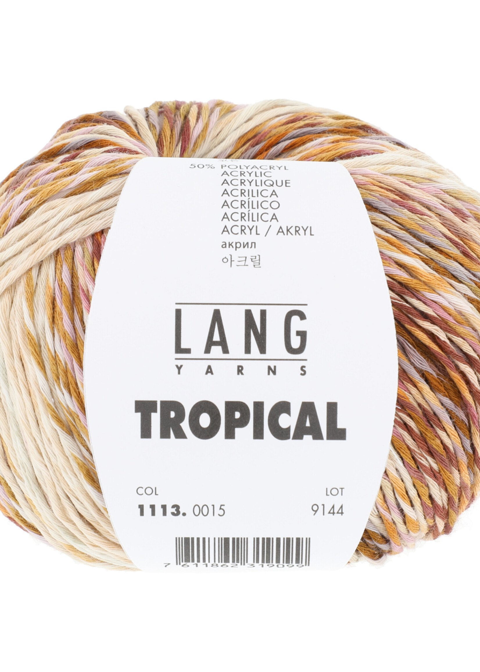 Lang Lang Yarns Tropical | 0015 cognac, sand