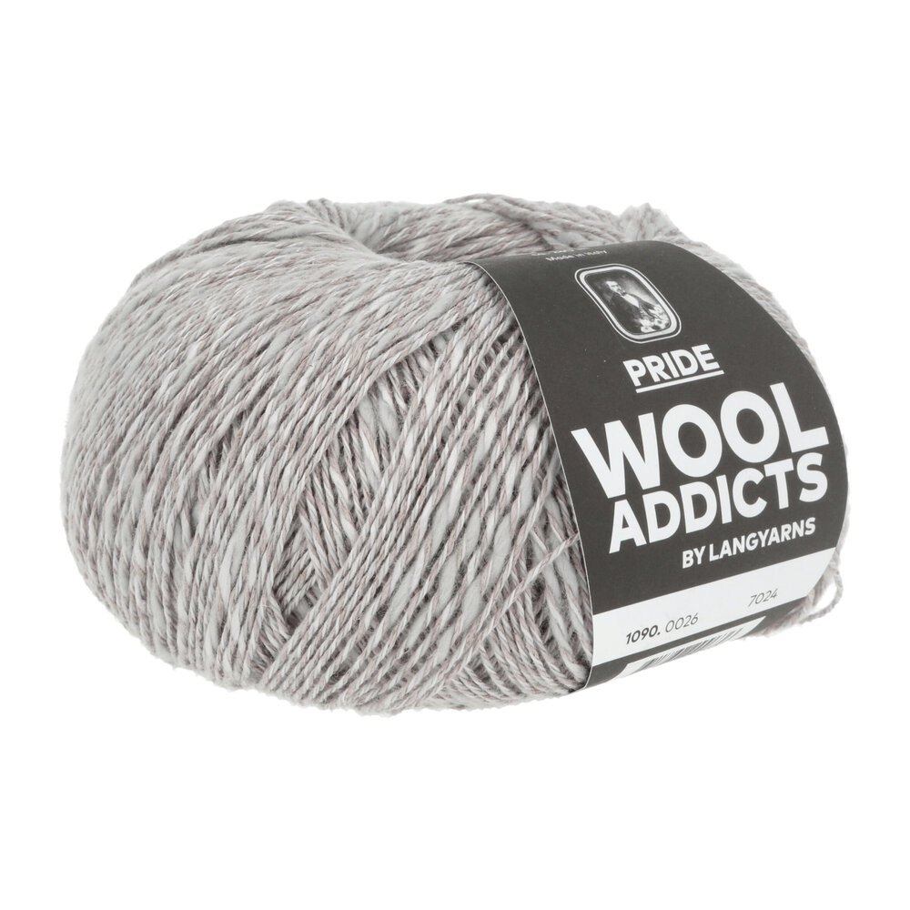 Lang Lang Yarns Pride - Wooladdicts | 0026 grijs