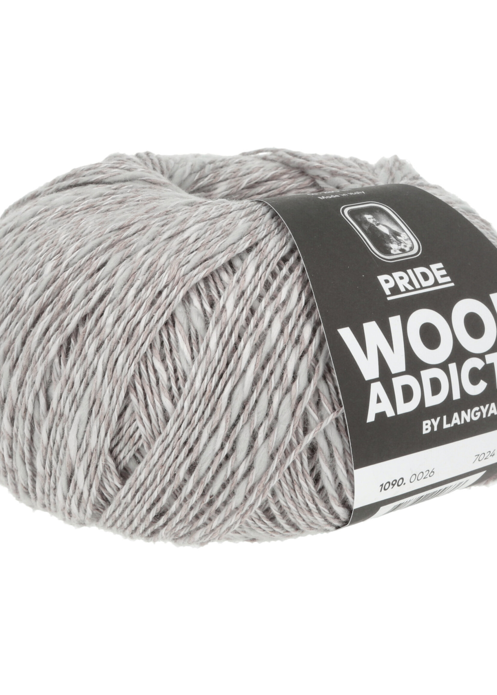 Lang Lang Yarns Pride - Wooladdicts | 0026 grijs