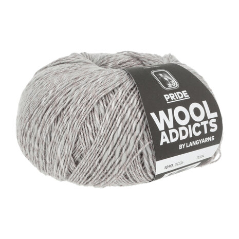 Lang Lang Yarns Pride - Wooladdicts | 0026 grijs