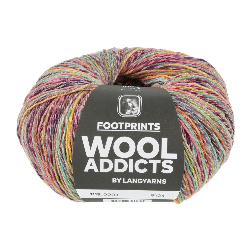 Lang Lang Yarns Footprints | 0003 multikleur Lang Lang Yarns Footprints | 0003 multikleur
