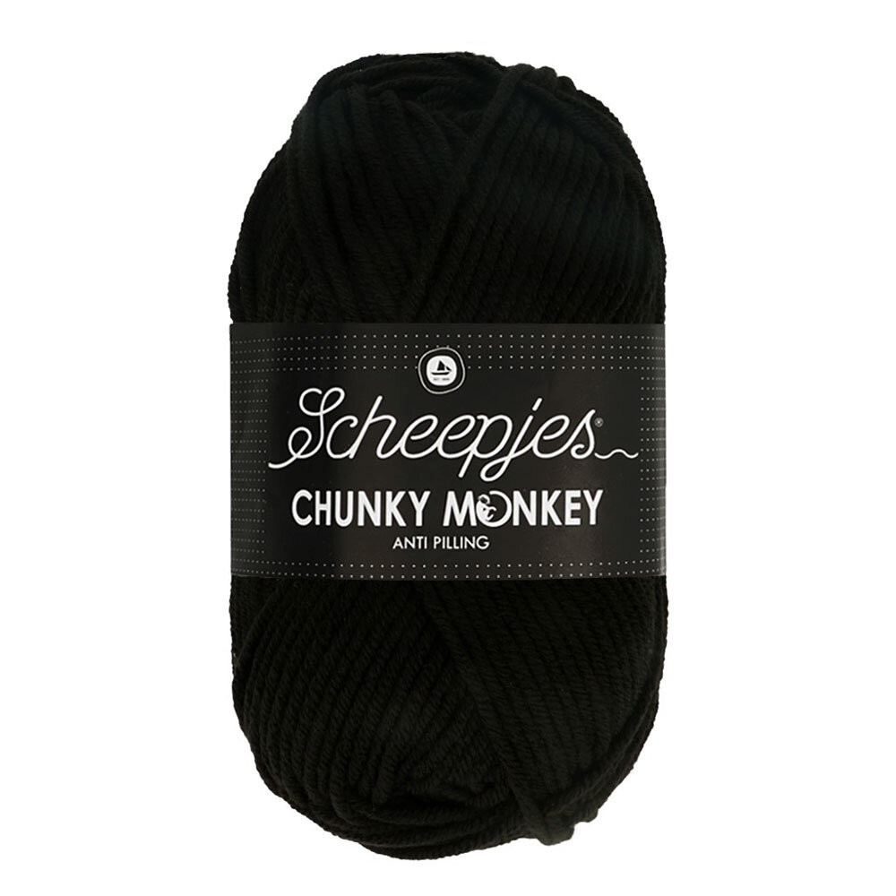 Scheepjes Scheepjes Chunky Monkey | 1002 Black