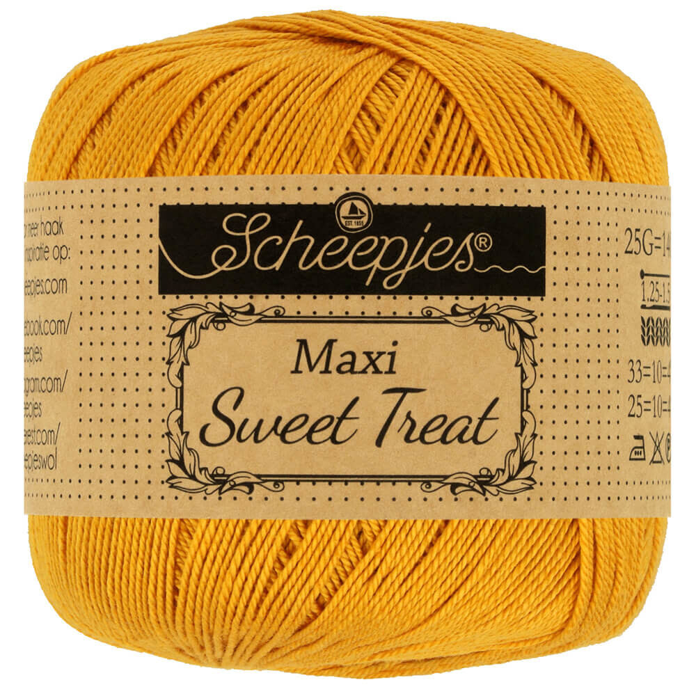 Scheepjes Scheepjes Maxi Sweet Treat | 249 Saffron Scheepjes Scheepjes Maxi Sweet Treat | 249 Saffron