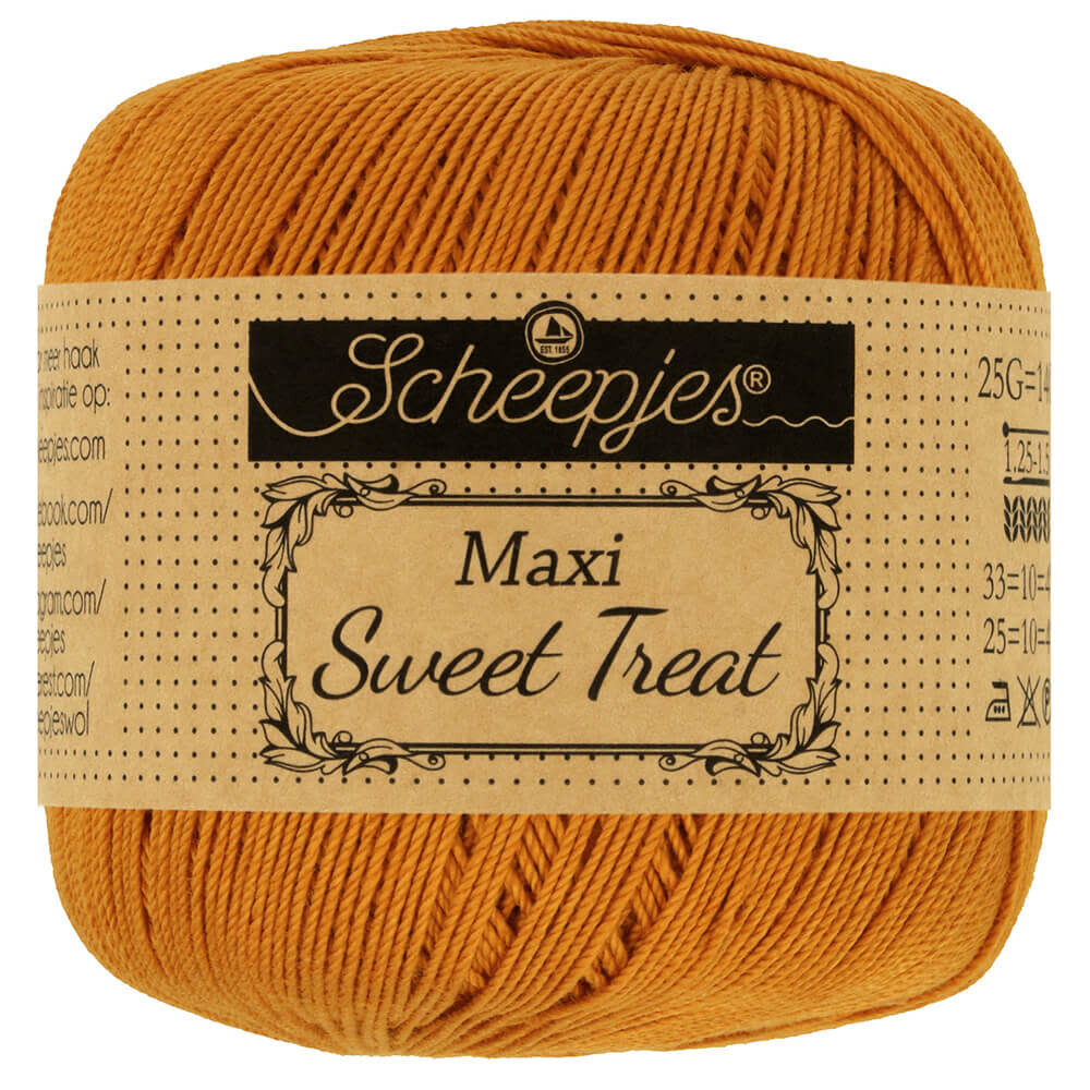 Scheepjes Scheepjes Maxi Sweet Treat | 383 Ginger Gold Scheepjes Scheepjes Maxi Sweet Treat | 383 Ginger Gold
