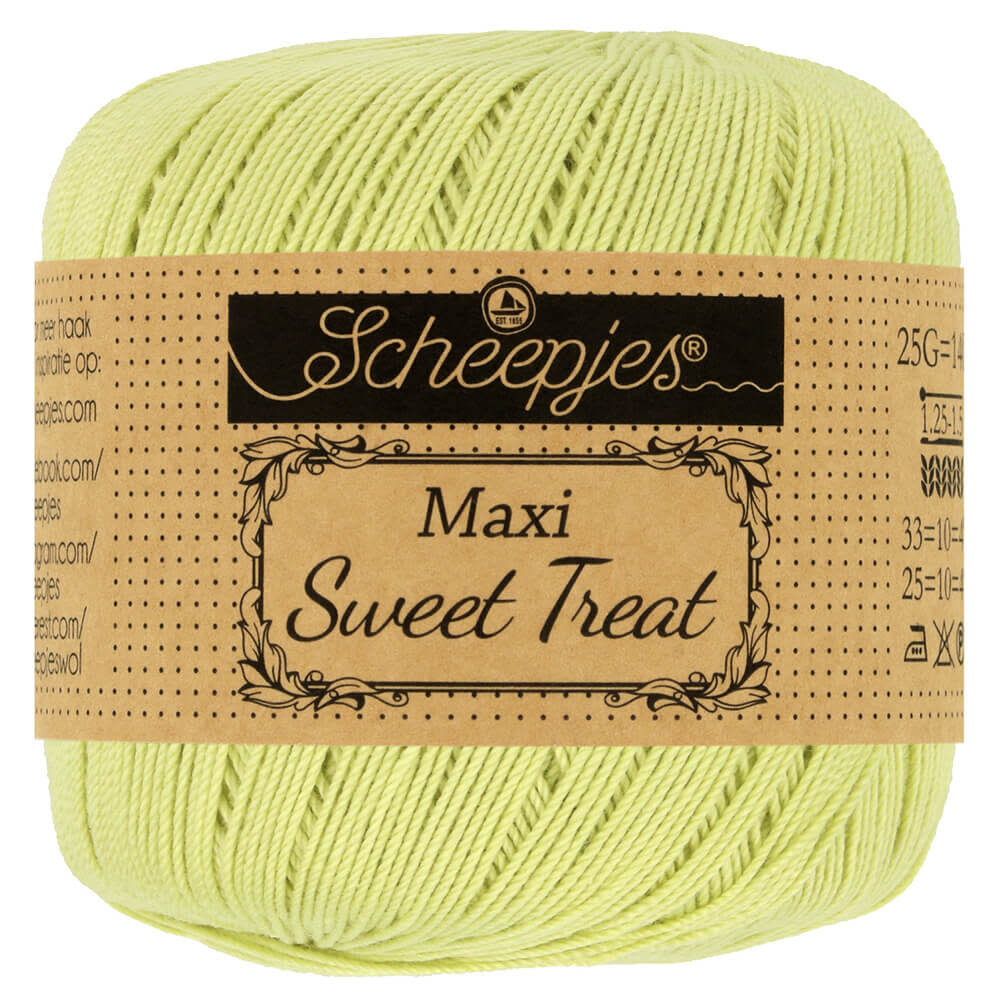 Scheepjes Scheepjes Maxi Sweet Treat | 392 Lime Juice Scheepjes Scheepjes Maxi Sweet Treat | 392 Lime Juice