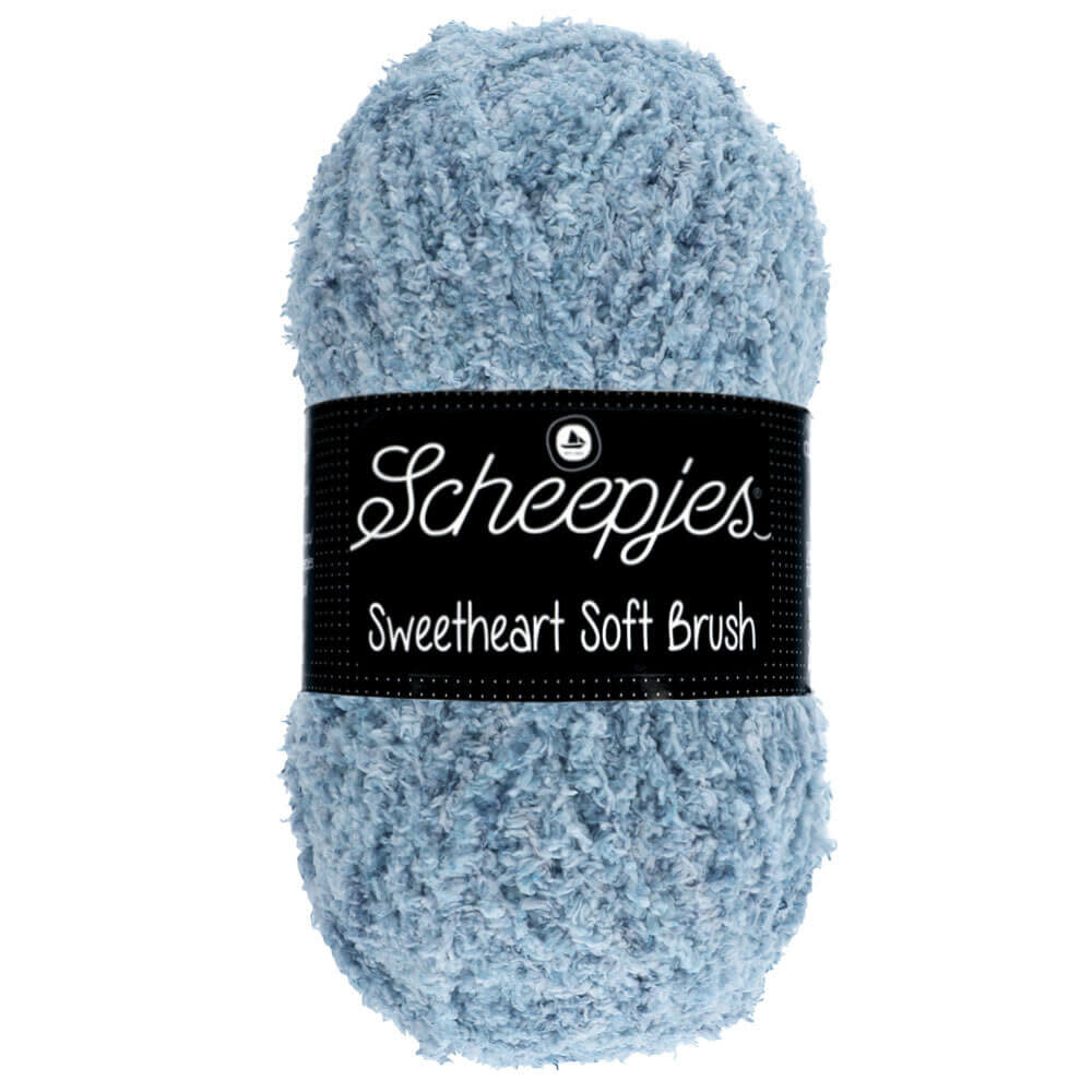 Scheepjes Scheepjes Sweetheart Soft Brush | 531 Blauw Scheepjes Scheepjes Sweetheart Soft Brush | 531 Blauw