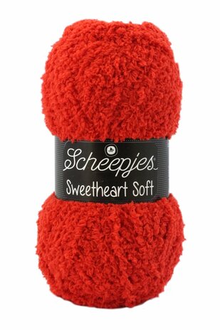 Scheepjes Scheepjes Sweetheart Soft | 011 Rood Scheepjes Scheepjes Sweetheart Soft | 011 Rood