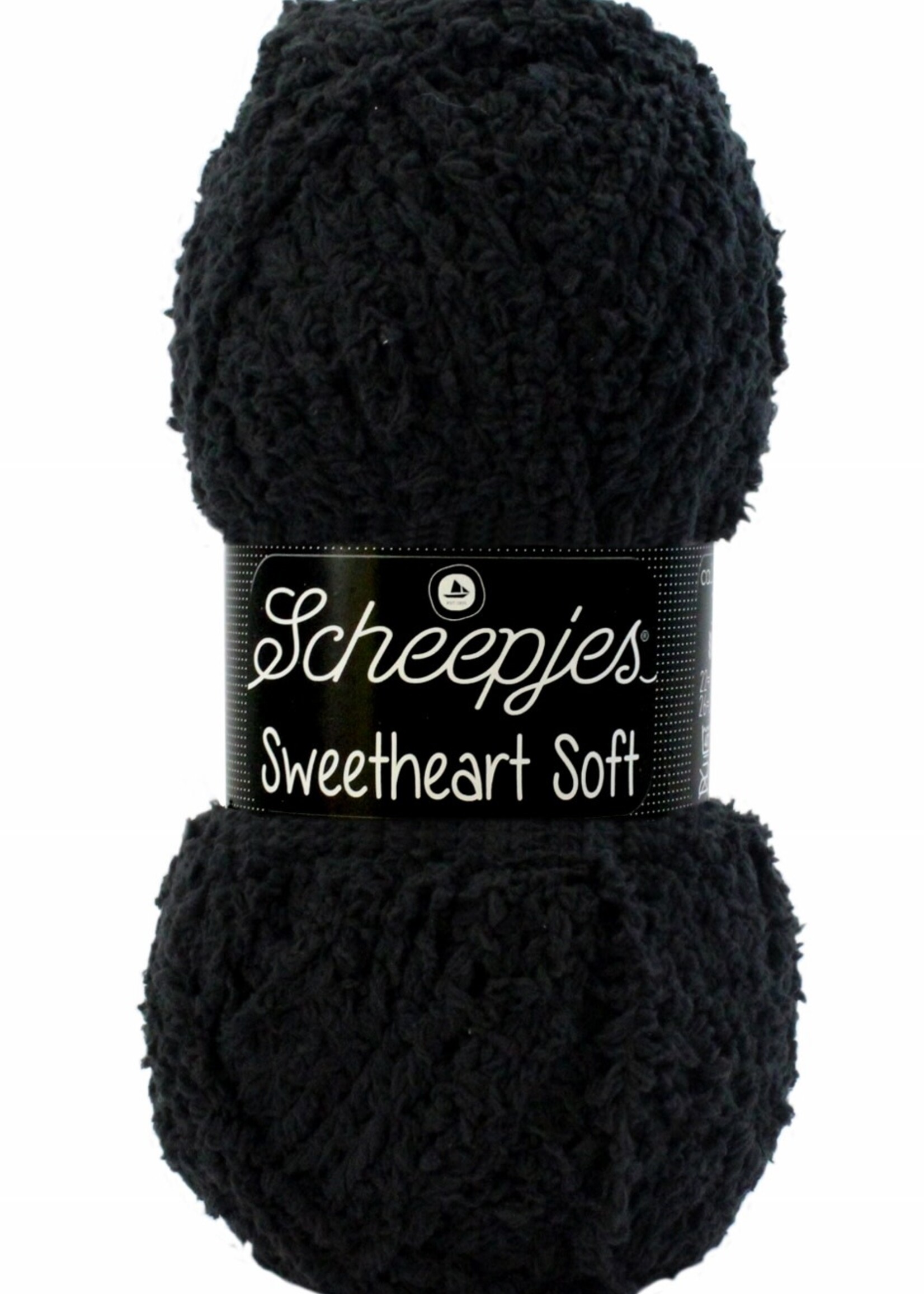 Scheepjes Scheepjes Sweetheart Soft | 004 Zwart