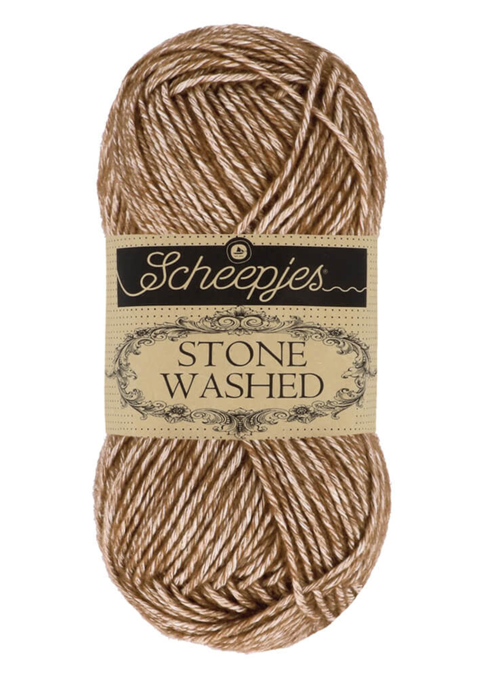 Scheepjes Scheepjes Stone Washed | 822 Agaat bruin