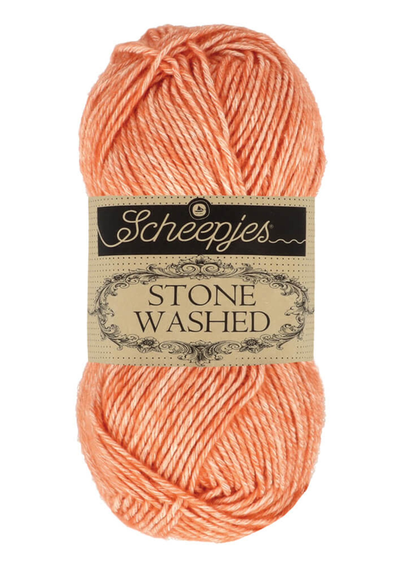 Scheepjes Scheepjes Stone Washed | 816 Koraal oranje