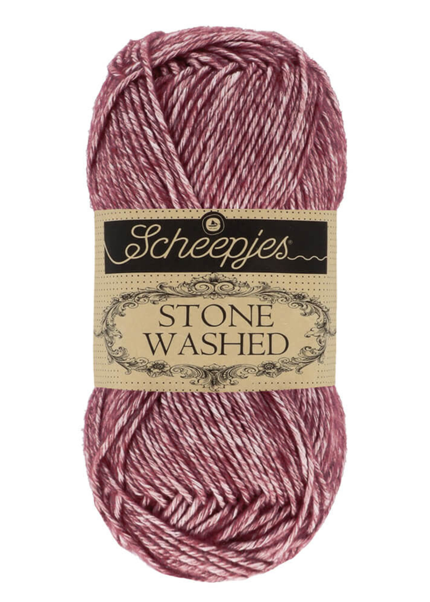 Scheepjes Scheepjes Stone Washed | 810 Granaat paars